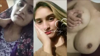 Cute Hijabi GF Boobs & Rubbing Pussy Closeup Hot Video